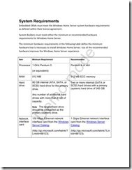 WHSSystemBuilderRequirements