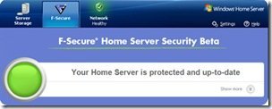 F-Secure Home Server Security Beta