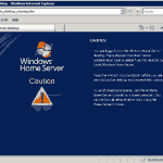 How to Duplicate WHS Backups and Remove the Caution Screen