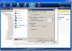 CloudBerry Backup for WHS 1.3.3