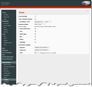 Router Logging