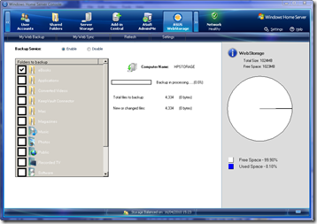 ASUS WebStorage - My Web Backup