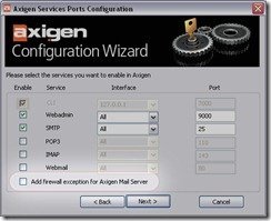 Axigen-7.4-firewall-exceptions
