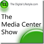 the media center show logo
