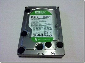 WD Green 3TB Hard Drive Unboxed