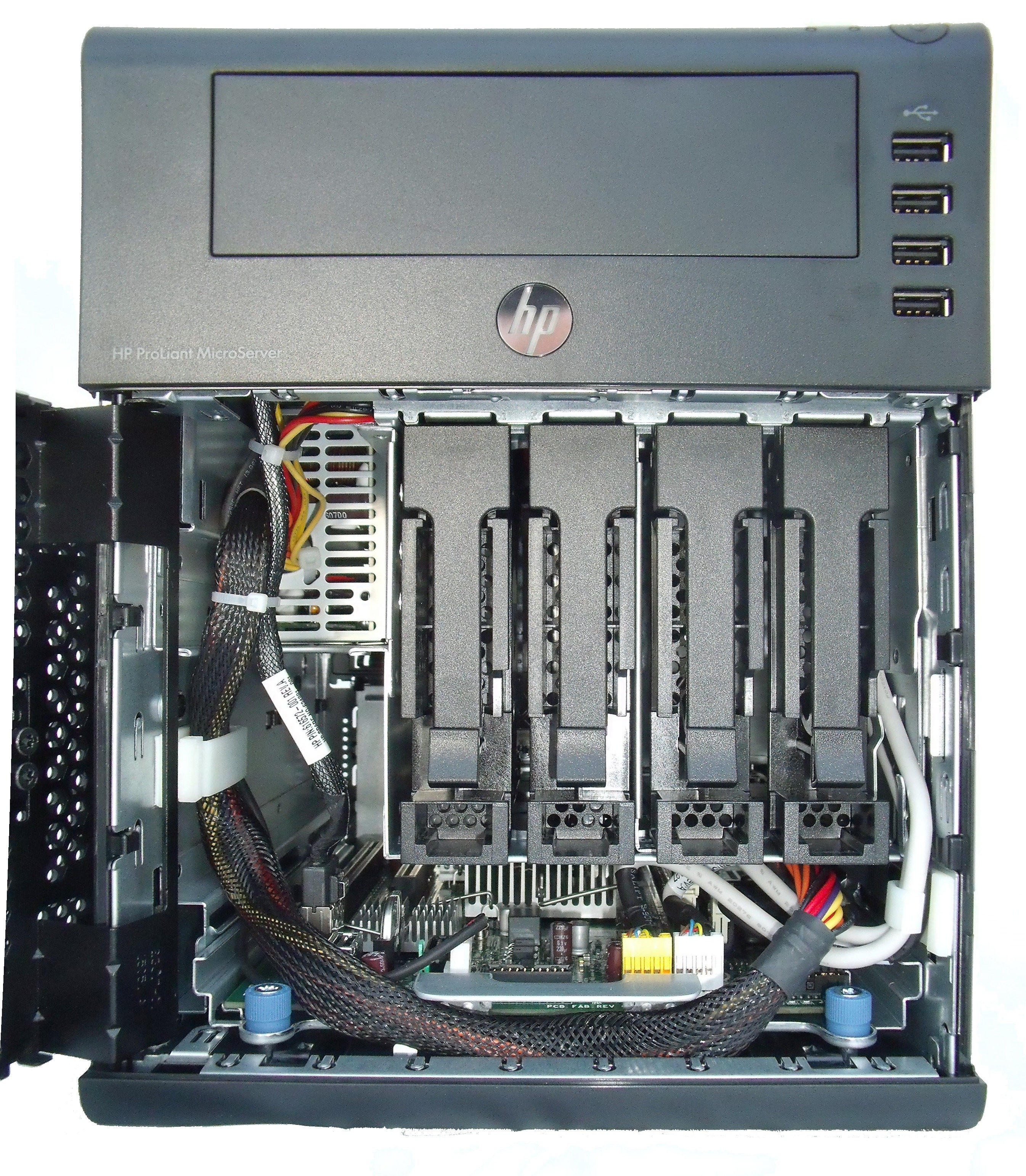 HP ProLiant G7 N54L MicroServer Server System Review 