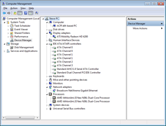 HP MicroServer - 7 Device Manager