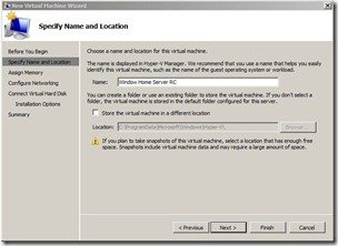 WHS2011 in a Hyper-V environment