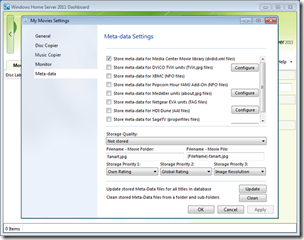 My Movies for Windows Home Server 2011 2.00 Pre Release 5