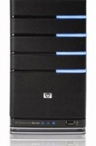 HP MediaSmert Server LEDs