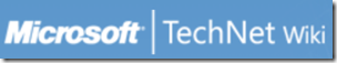 Microsoft TechNet Wiki Logo