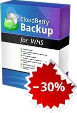 CloudBerry Backup for WHS 30 Percent Off