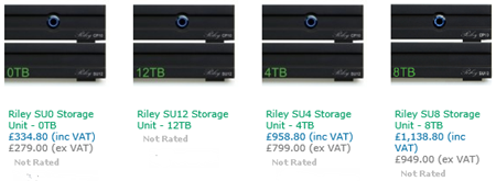 Riley Server Storage Units