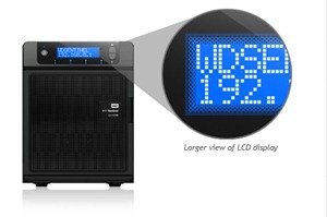 WD Sentinel DX4000 LCD Display