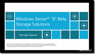 Windows Server 8 Beta Storage Solutions