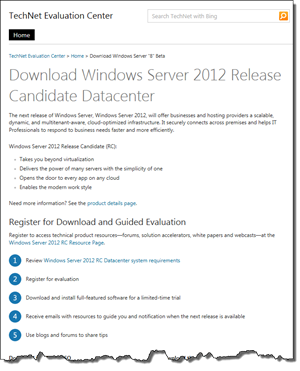 Windows Server 2012 RC Download Page