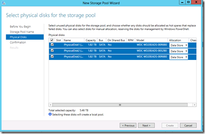 Storage Spaces in Server 8 Revisited