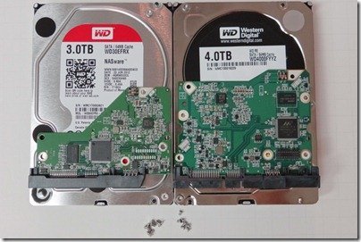 WD RE and Red HDDs 