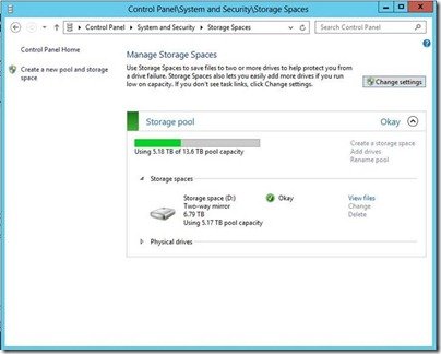 Storage Spaces Performance in WS2012 Essentials on a HP N40L ProLiant MicroServer