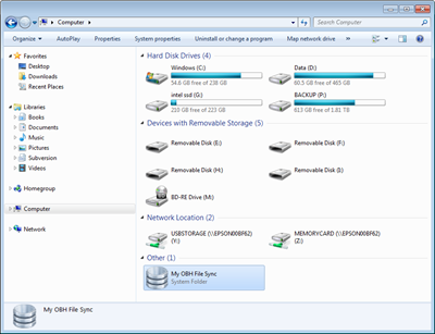 Figure 3 - Windows Explorer add-in