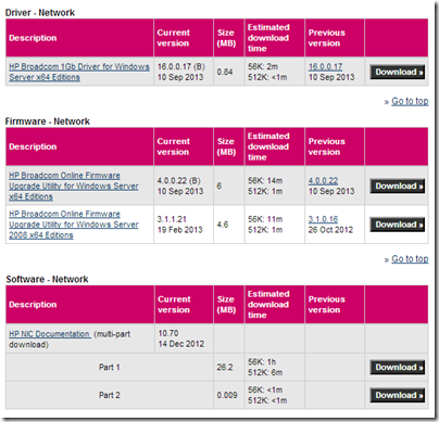 WS2012 Essentials R2 Install on a HP MicroServer Updated Network Fixes