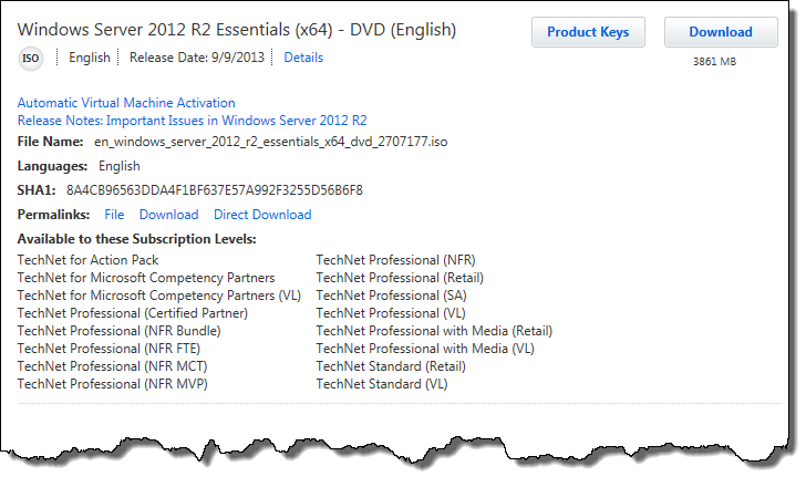 Bedelen Azijn Verhoog jezelf Windows Server 2012 R2 Essentials Released on TechNet and MSDN