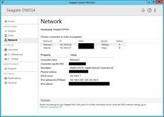 Seagate NAS - Monitoring - Network