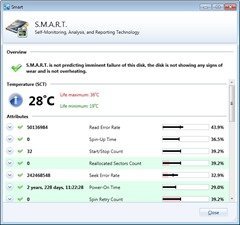 StableBit Scanner - S.M.A.R.T.