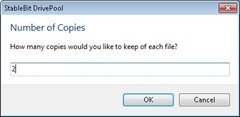 StableBit DrivePool - DuplicationCopies