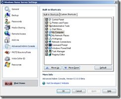 Advanced Admin Console 0.3.0