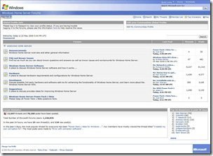 WHS Forums