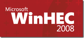 WinHEC 2008