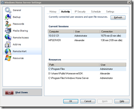 Remote Alert - Activity