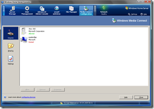 Media Connect Configuration Add-In Main