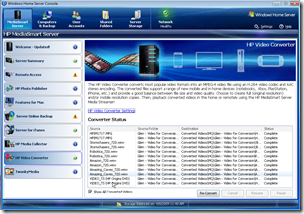 Video Converter Status