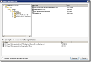 KeepVault 3.0 File Recovery 2