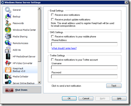 KeepVault 3.0 Settings 3.0