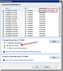 Upgrade to Windows 7 RC
