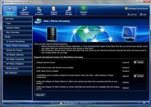 Remote web streaming