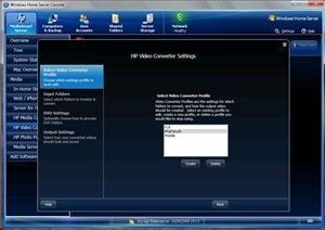 Video Converter profiles