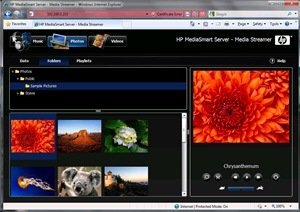 Remote photo streaming