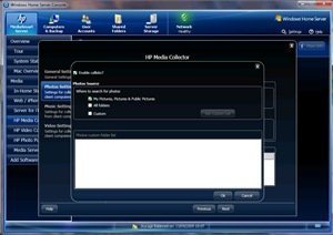 Media Collector photo settings