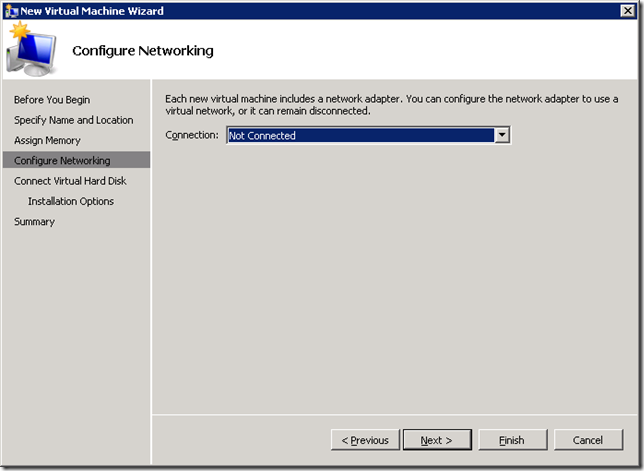 New Machine Network setup