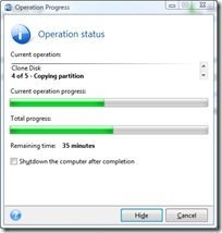 Cloned System Drive
