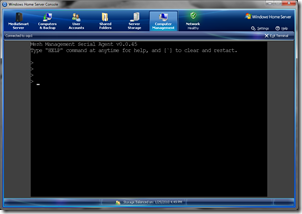 Manageability Terminal