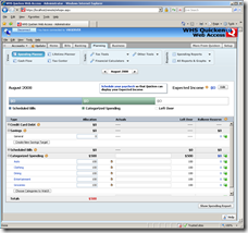 WHS Quicken Web Site Access 1