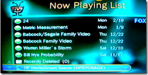 1 HP on TiVo