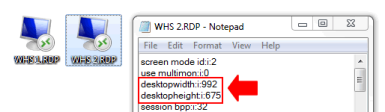 WHS Console Shortcuts