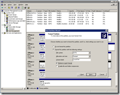 Computer Managtement Format Partition