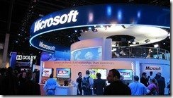 CES2011 Microsoft Booth
